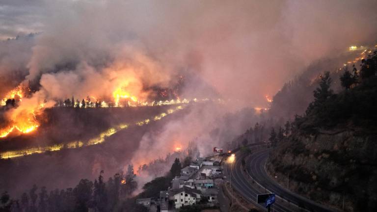 Incendios Forestales localizados en Quito