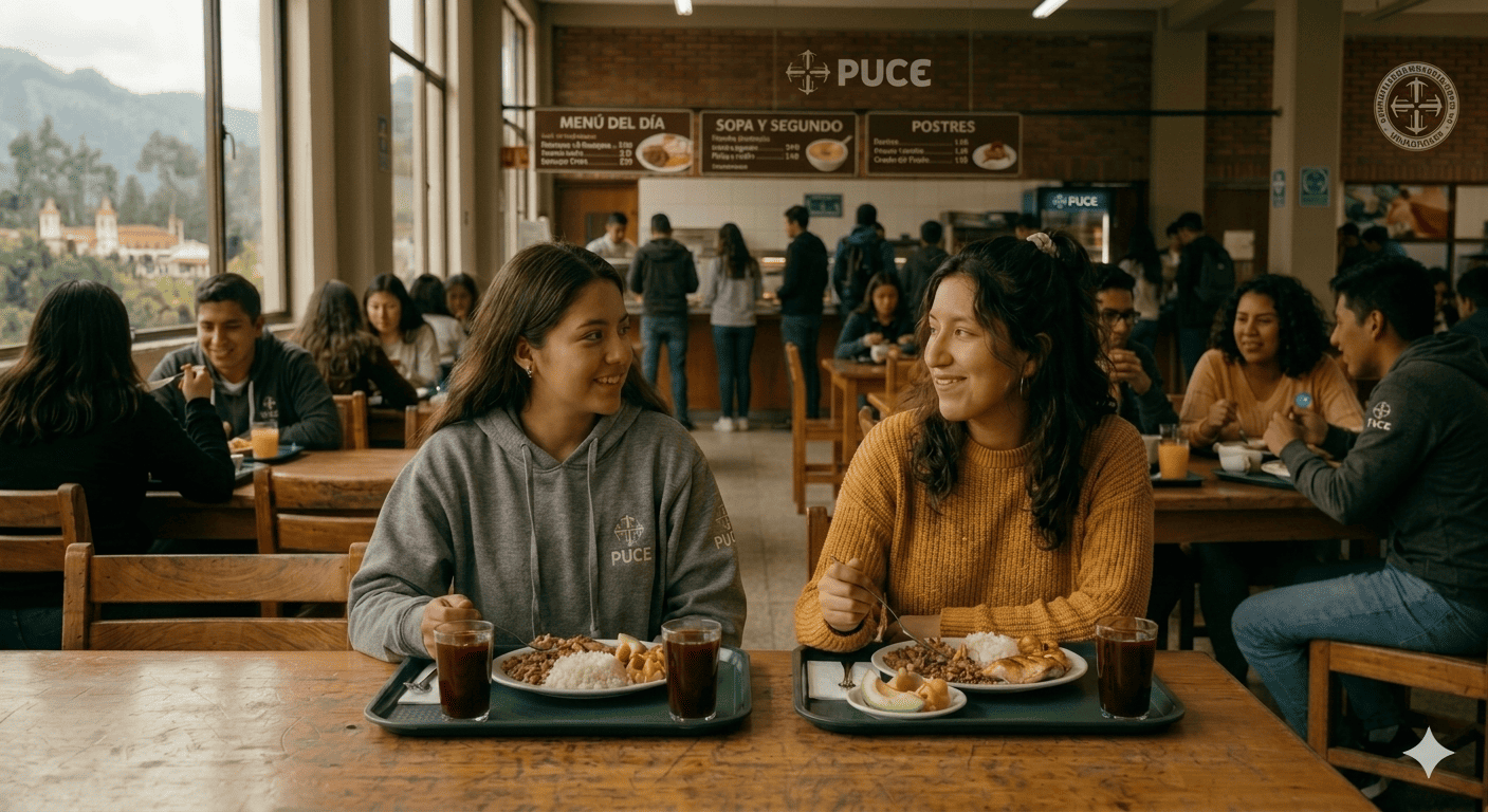 ¿Por qué la comida de la Universidad es buena? La historia de Valeria y Carla